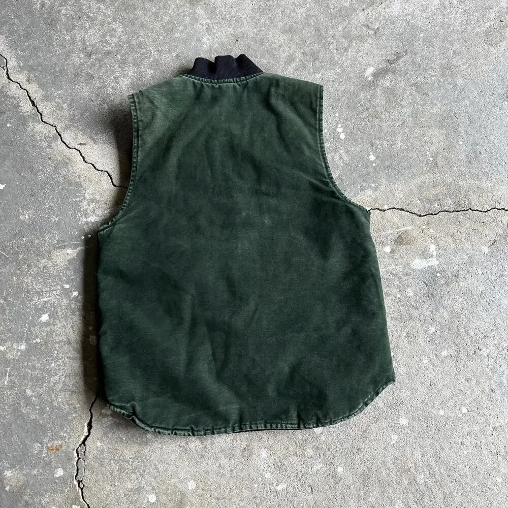 Carhartt V02 SPC green work wear vest - Picture 4 of 7